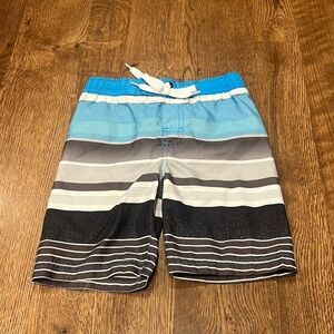 Smith’s American Boys Swim Shorts Blue and Grey Size 3T